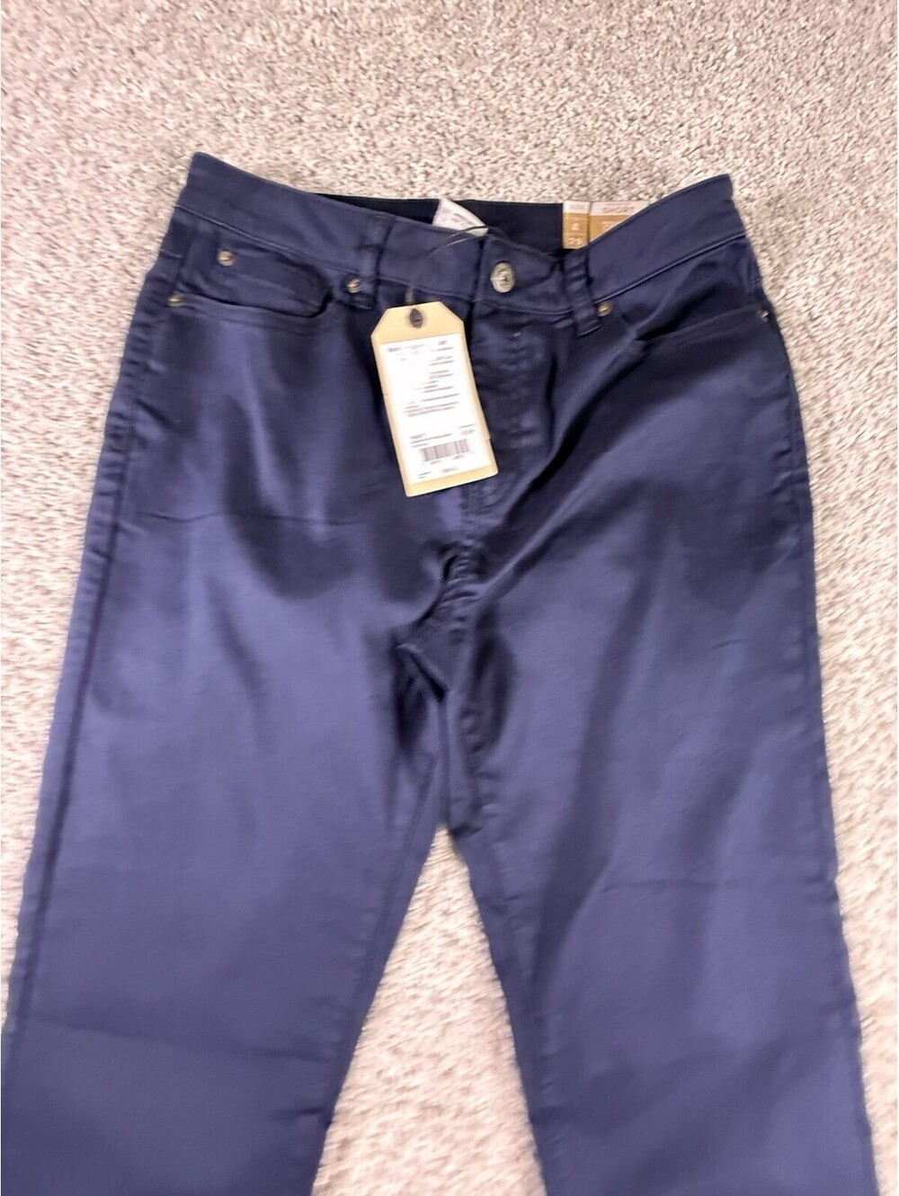 NWT PrAna Kayla High Rise Women’s Jeans Size 8 Short Inseam 30 Blue - Picture 5 of 14